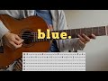 Blue Yung Kai Simple Guitar Tabs