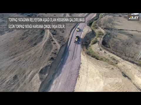 Şəmkir rayonunun Zəyəm Cırdaxan–Tatarlı avtomobil yolu yenidən qurulur