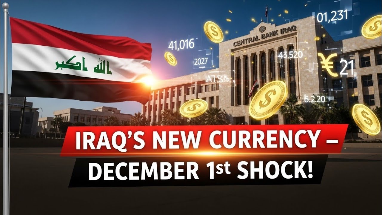Ирак подтверждает НОВУЮ валютную систему с 1 декабря — мировые рынки ошеломлены шокирующим обновл...
