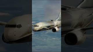 Flying in X-Plane 12.06 Beta4 | B737-800 ZiboMod v4.00 #shorts #airphotography
