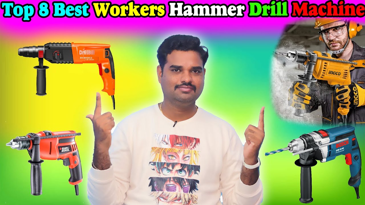 Top 8 Best Hammer Drill Machine In India 2025 With Price|Reversible ...