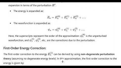 Explain perturbation methods of approximation