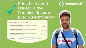 Print the related issues via the Redmine Reporter plugin