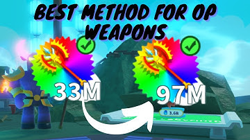 How To Auto Fuse Fast and Easy For OP Weapons 💪 Weapon Fighting Simulator