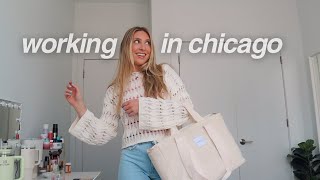 a productive work week living in CHI (come to the office with me)