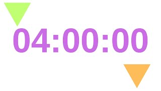 240 Minutes Timer | 240 Minutes Alert | 240 Minutes Chorometer | 4 Hour Timer  Counter  Simple Timer