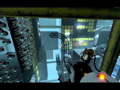 Portal 2 - Crouch Flying Glitch - Discovered by romscout
