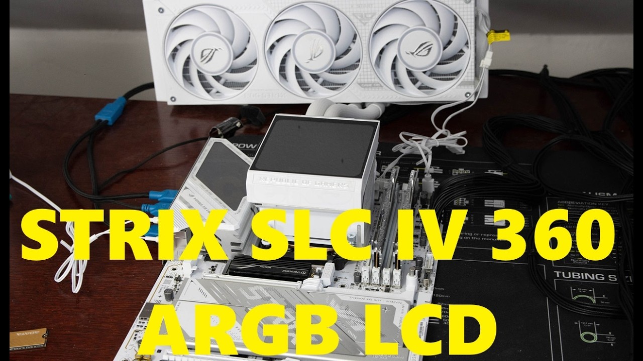 Tản nhiệt nước ASUS ROG Strix LC IV 360 ARGB LCD