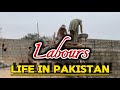 Life of labour workers  house construction  village vlog  desi life vlog  obaid afridi