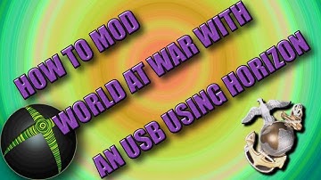 How to Mod World at War Zombies Online Usb Xbox 360 With Horizon