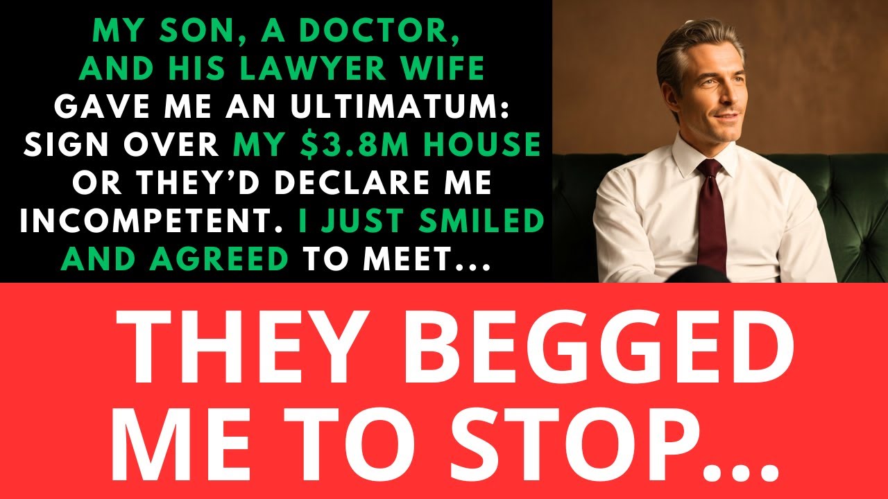 We're Moving In Tomorrow, Dad,  My Son Said — I Smiled and Handed Him the $3.8M Sale Contract...