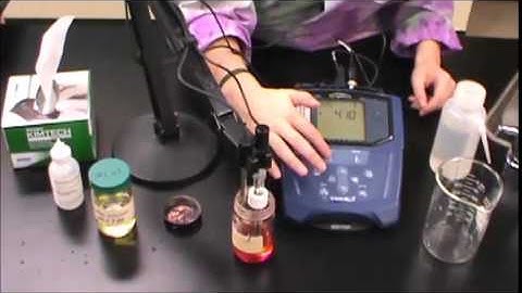 TRU Chemistry Labs: How to calibrate a sympHony pH meter (one point calibration)