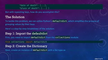 Converting a List to a Dictionary in Python