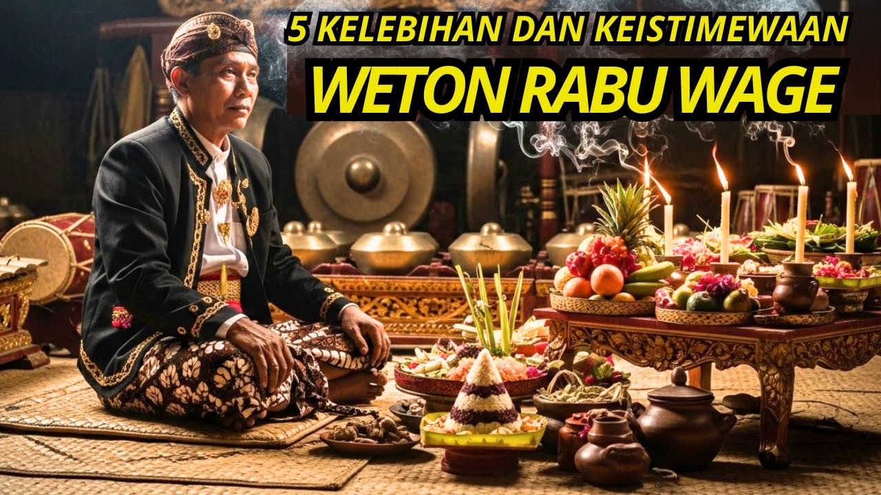 SUBHANALLOH !!! INILAH 5 KEISTIMEWAAN KHARISMA DAN KELEBIHAN KELAHIRAN WETON RABU WAGE