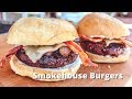 Smokhouse Burgers | Hickory Smoked Hamburgers on Big Green Egg