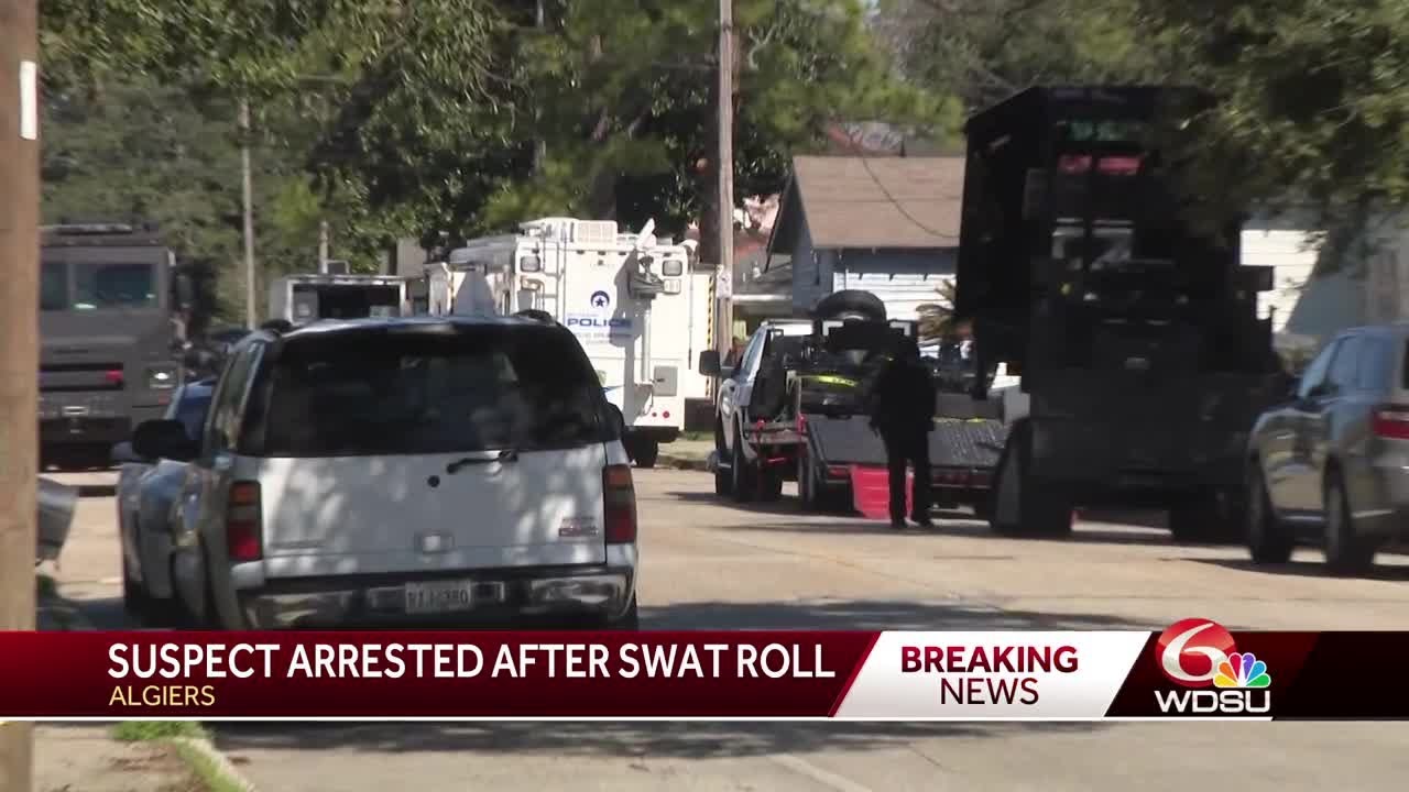 Man wanted out of Jefferson Parish surrenders after SWAT roll in ...