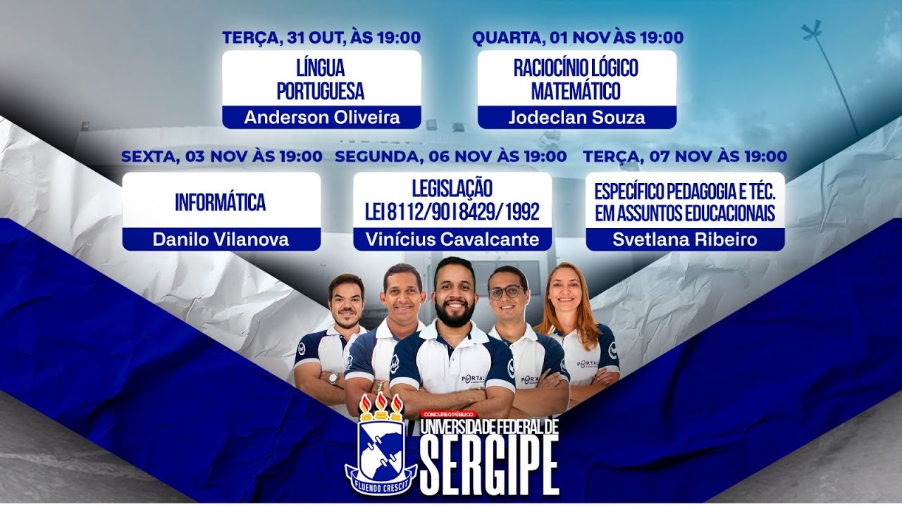 CONCURSO UFS: LEGISLAÇÃO LEI 8112/90 I 8429/1992