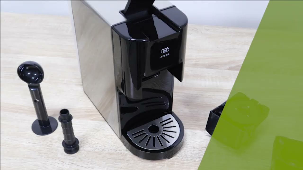 Cafetera multicápsula con control de nivel de agua — Avera