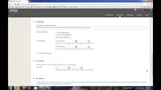 Adding an Assignment on Blackboard Learn