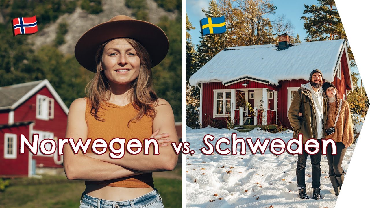 Schweden🇸🇪 vs. Norwegen🇳🇴 | Haus Tour und Q&A mit @OskartheExplorer
