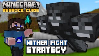 3 WITHER FIGHT Methods Sure to Win! | Minecraft Bedrock Guide 1.20!