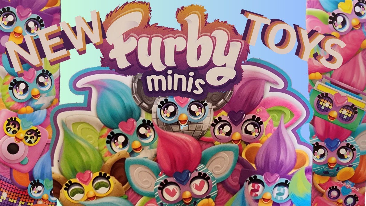 New Furby Minis Cute Miniature Toy Unboxing