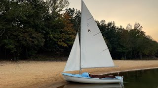 Sailing and Camping on a Remote Beach: O'day Ospray Dinghy Cruise