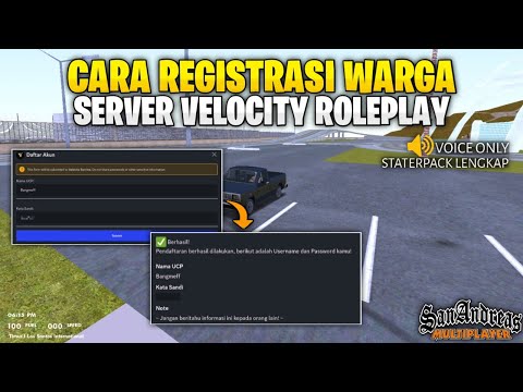 CARA BERMAIN GTA SAMP DI SERVER VELOCITY ROLEPLAY 