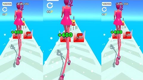 Build A Queen Run 3D Relaxing Android Gameplay All Levels Long Legs and Long Neck Challenge