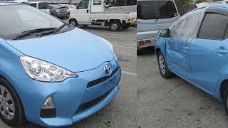 2013 TOYOTA AQUA G NHP10 - Japanese Used Car For Sale Japan Auction Import screenshot 4