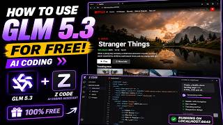 How to Use GLM 5.3 for FREE 🔥 | Powerful AI Coding Model