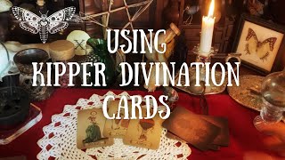 Divination Using German Kipper Cads || Easy to Learn Fortune Telling