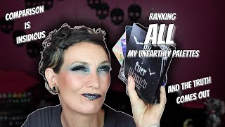 Ranking All My Unearthly Cosmetics Palettes From Best to Worst