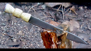 Making a Highland Dirk Dagger