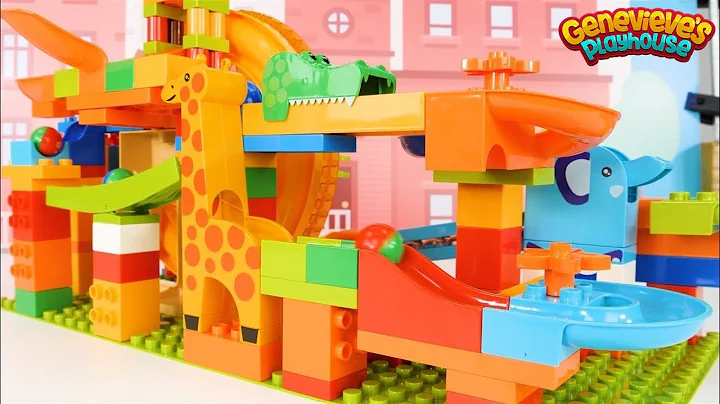 Let's Build a Fun Marble Maze out of Building Bloc...