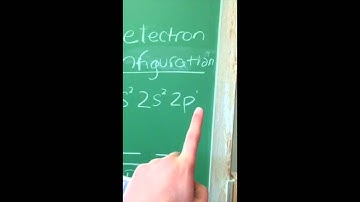 E configuration, noble gas and orbital notation
