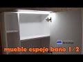 Cómo hacer un mueble con espejo para el baño. 1/2