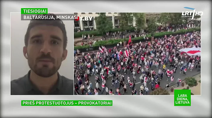 Protestus Minske stebintis Milta: provokatorių veiksmai – su valdžios palaiminimu