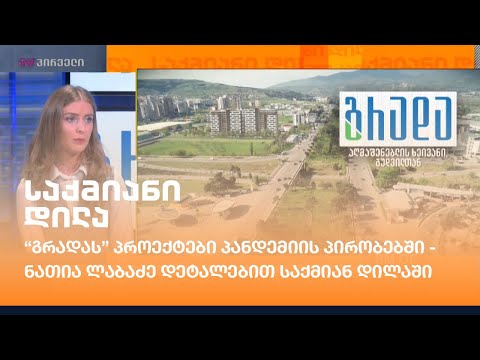 “გრადას” პროექტები პანდემიის პირობებში - ნათია ლაბაძე დეტალებით საქმიან დილაში
