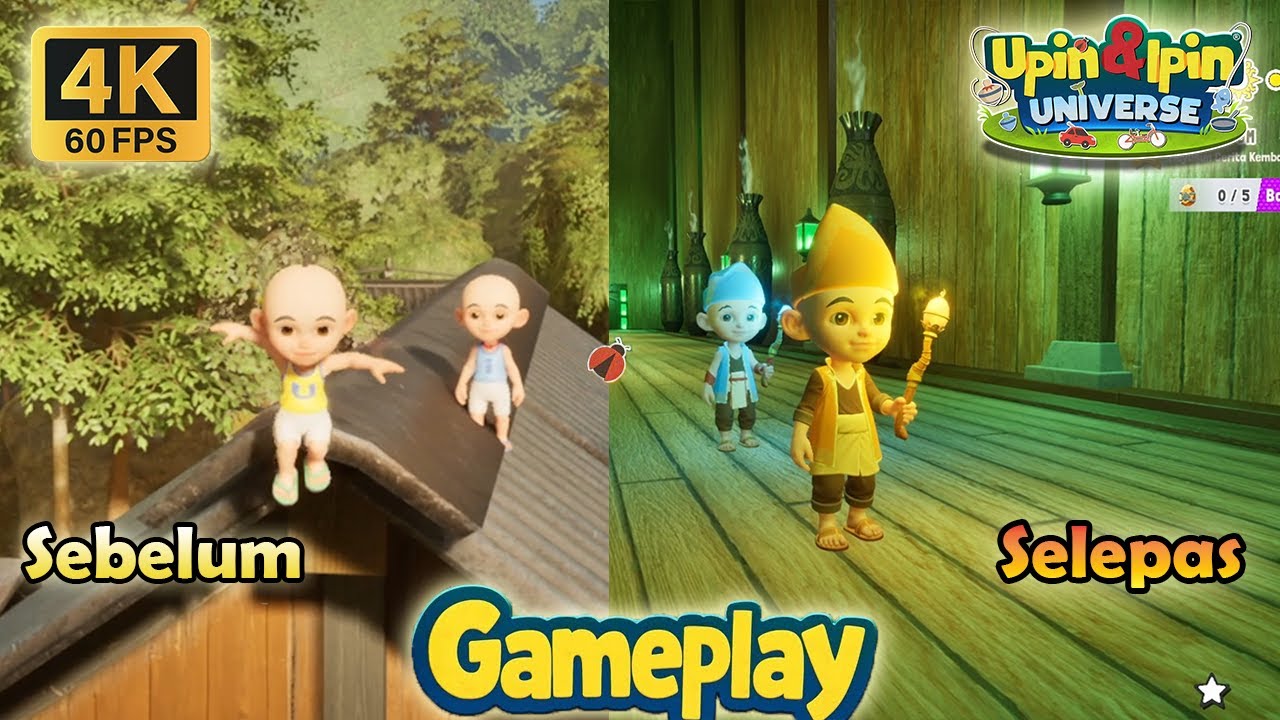 Upin Ipin Universe Keris Siamang Tunggal - 4K Ultra HD 60 FPS Gameplay | Part 4
