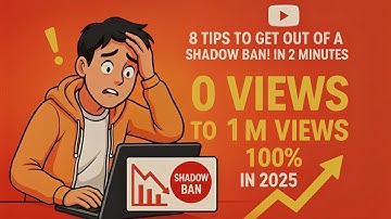 LOW VIEWS? Try 8 Tips SHADOW BAN Fixes! New 2025
