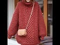 Женский Свитер Крупными Спицами - 2019 / Women's Sweater Large Knitting