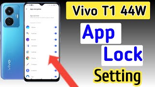 How to lock apps in Vivo t1 44w/Vivo t1 44w me app lock kaise kare/vivo app lock setting screenshot 4