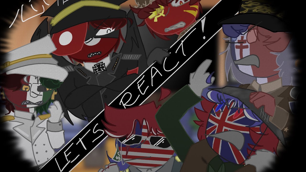 1940 Countryhumans react to  | put in 1,9x | gacha [1/3?]  | lots of angst