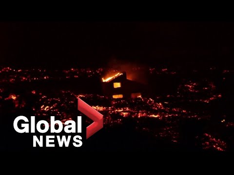 La Palma volcano: Residents lament losses as lava engulfs more homes