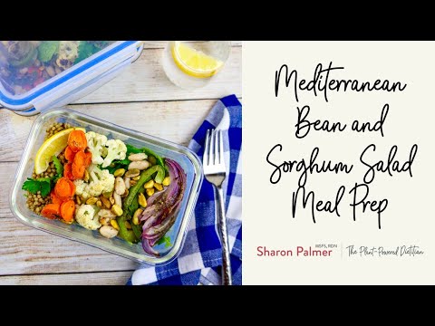 Mediterranean Vegan Meal Prep Bowls • Salt & Lavender