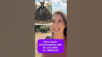 How many contraceptive pills in a  lifetime #period?#scicomm  #menstrualcycle  #contraception