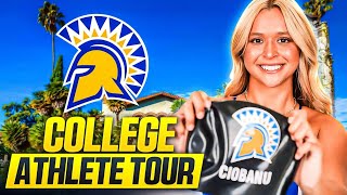 Inside San Jose State Women’s Swimming | College Athlete Behind the Scenes Tour