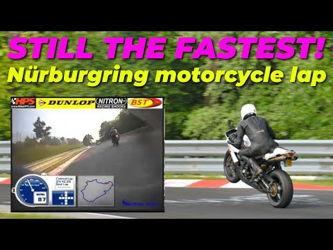 Fastest motorcycle lap of the Nürburgring. 7m10s BTG Yamaha YZF R1.