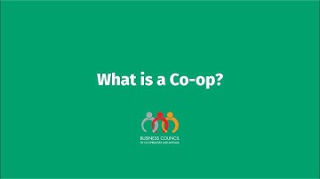 What is a Co-op?